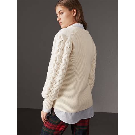 burberry cashmere knit sweater